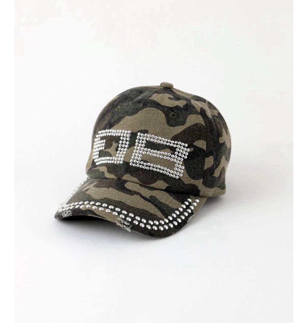 帽子 BD STUDS DAMAGE CAP