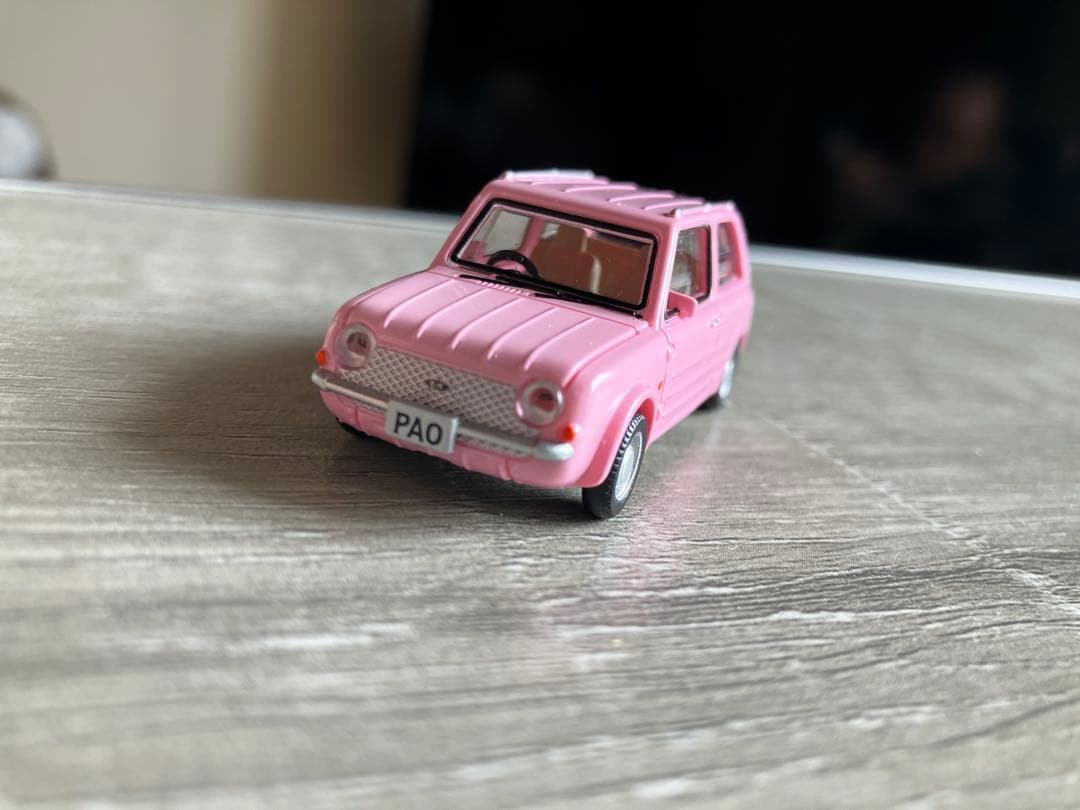 1/64 アオシマ 日産 PAO ミニカー ピンク 気薄品 - メルカリ