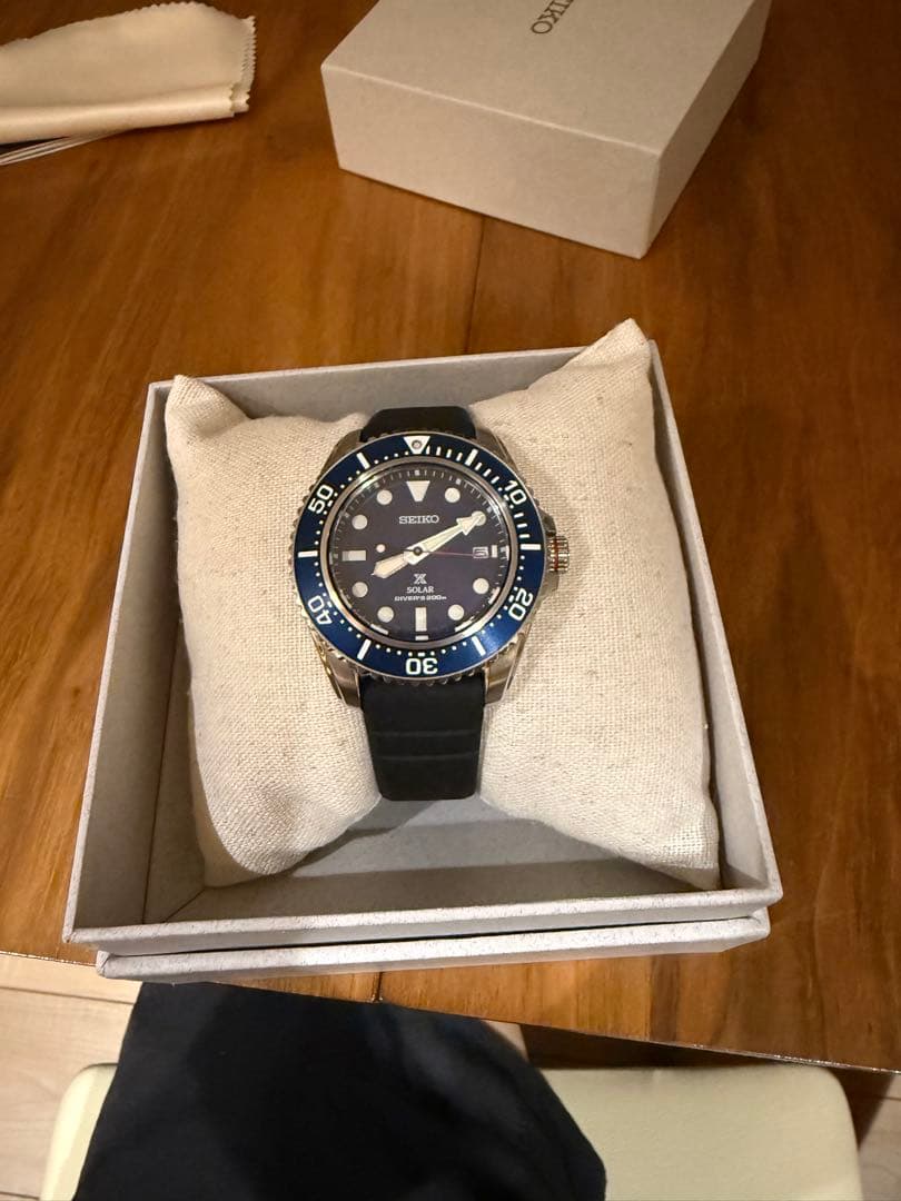 SEIKOプロスペックス SBDJ055 ソーラー式ダイバーズ