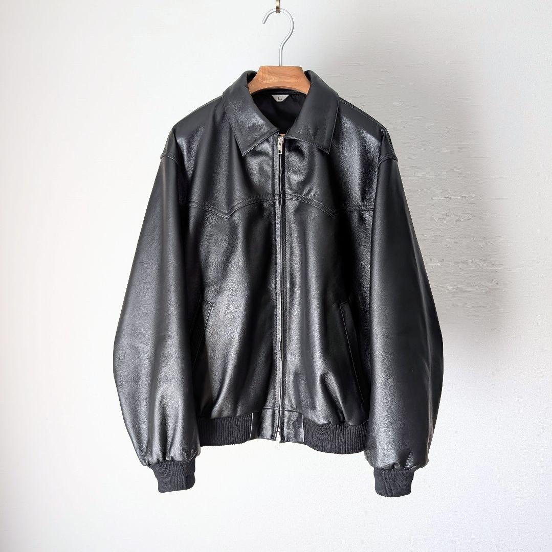 417 EDIFICE シープレザージャケット サンタフェジャケット - メルカリ