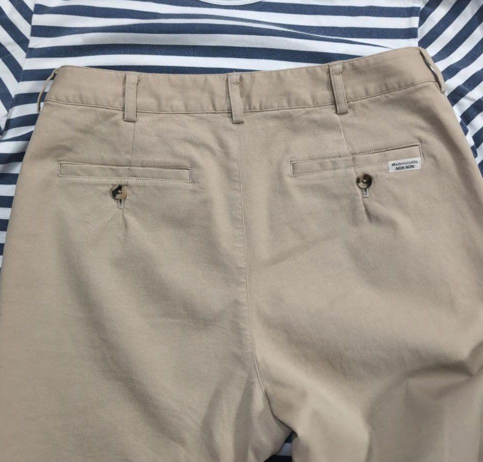 美品試着のみ】マドモアゼルノンノン チノパンツ M