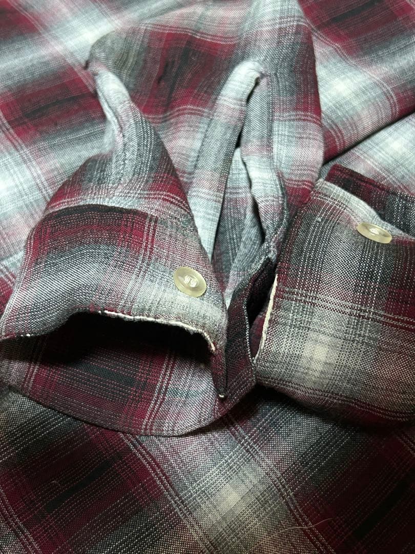 ゆ*み様 60s vintage ARROW ombre rayon shirt - メルカリ