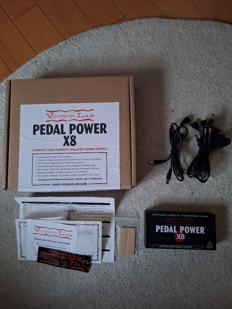 Voodoo Lab PEDAL POWER X8　パワーサプライ VOODOO LAB Pedal Power X8 パワーサプライ ブードゥーラブ | 島村楽器