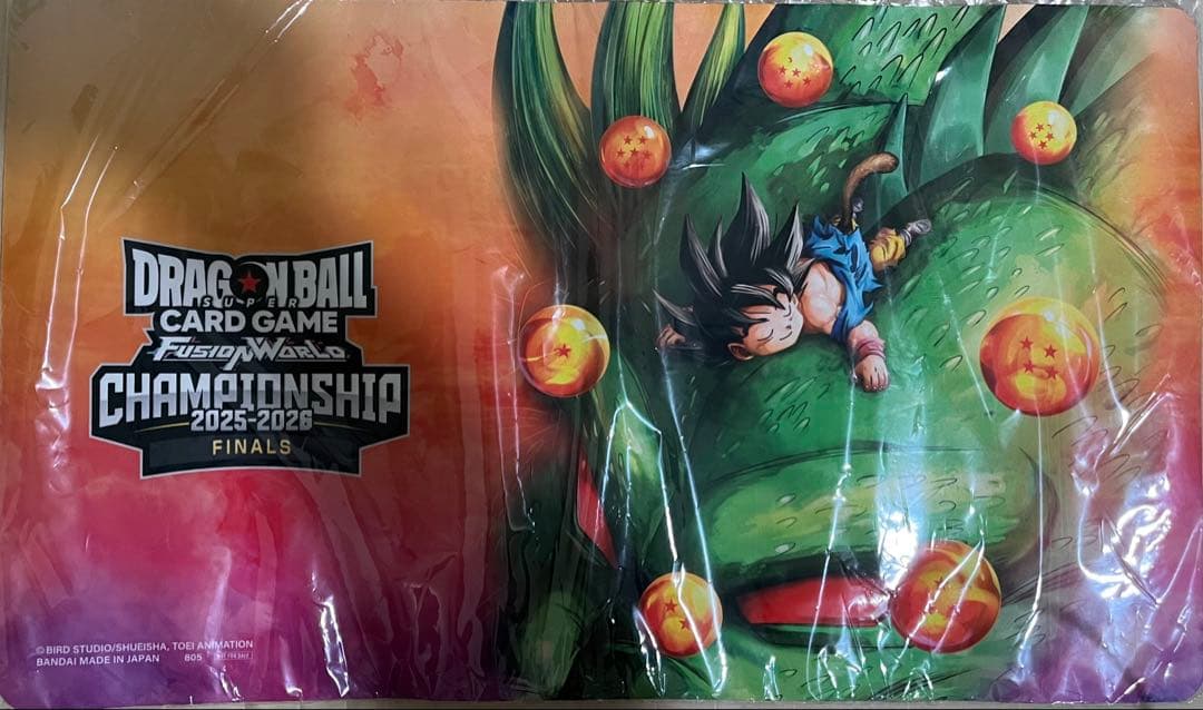 ドラゴンボール プレイマット 日本決勝 チャンピオンシップ フュージョンワールド