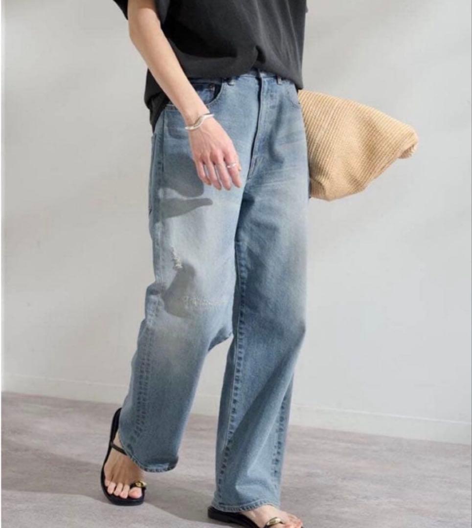 【FRAMeWORK】デニムストレートパンツ ≪追加・ベストセラー≫デニムストレートパンツ4（デニムパンツ