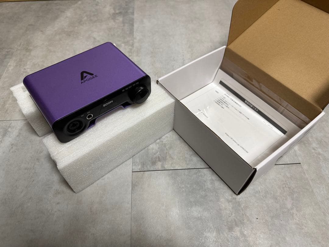 BOOM APOGEE オーディオインターフェイス