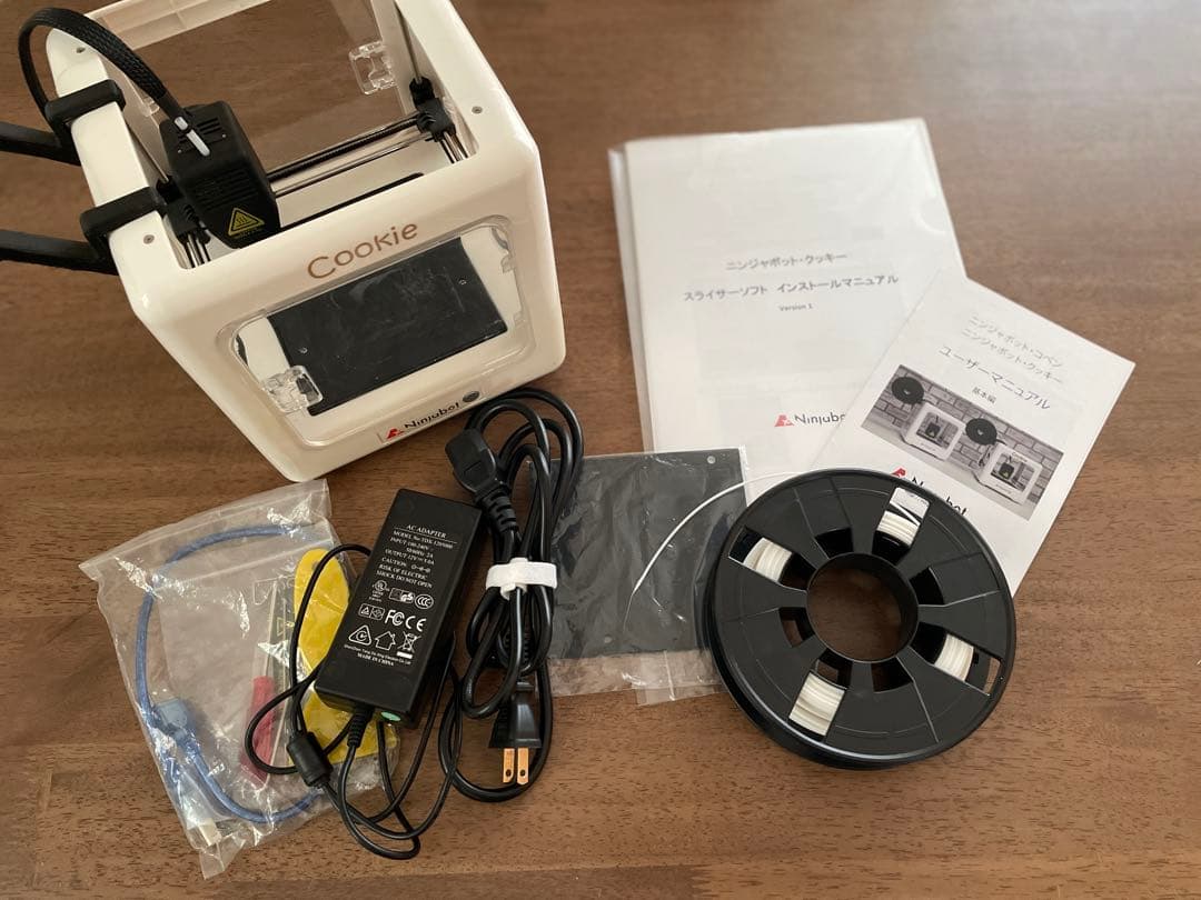 3Dプリンターニンジャボット Cookie ホワイト 本体 クッキー型用3Dプリンタ「ニンジャボット・クッキー」販売開始 | 3DP