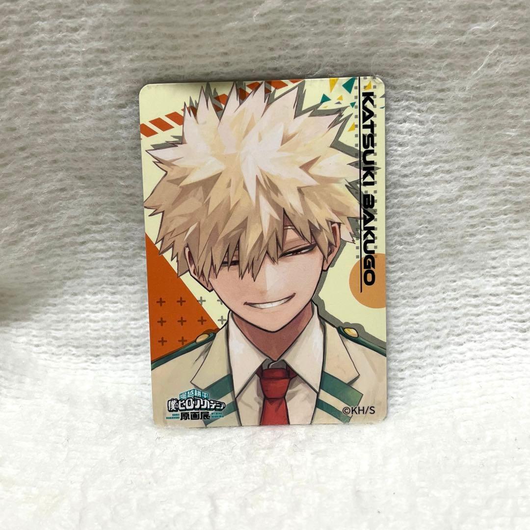 僕のヒーローアカデミア ヒロアカ 爆豪勝己 マグネットステッカー 原画