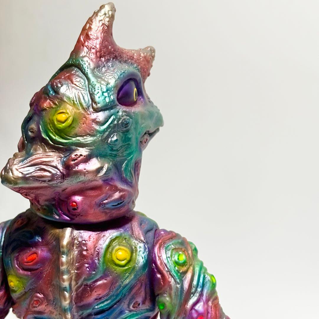 ベアモデル 『ペロリンガ星人』 ソフビ カスタム塗装 ウルトラセブン