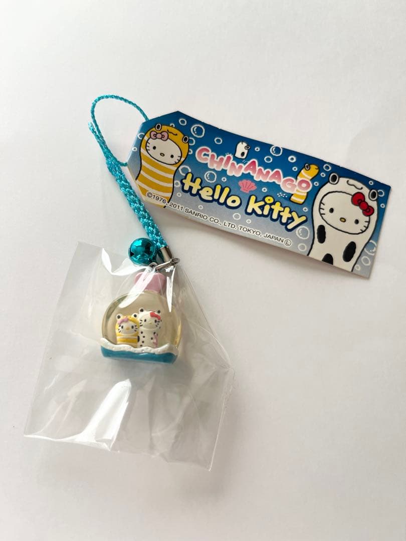 レア ご当地キティ 根付け ストラップ チンアナゴ