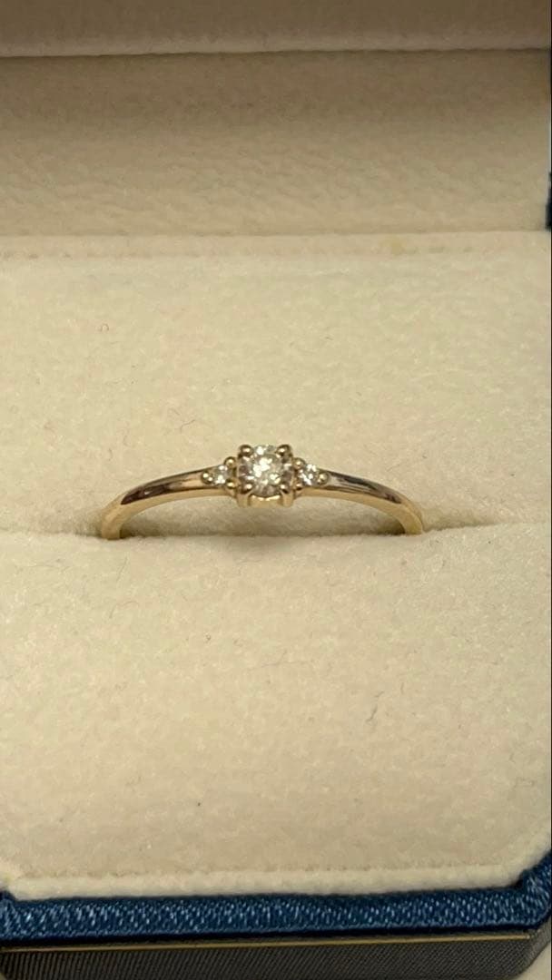 k10 YG #12 ダイヤのオーダーリング