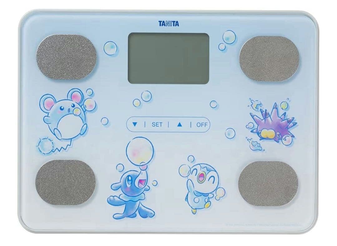 ポケモンセンター 体組成計 体重計 ポッチャマ マリル