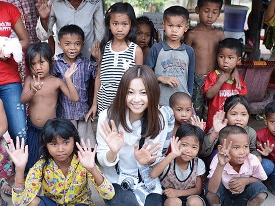 直筆サイン入り☆倉木麻衣カンボジア寺子屋プロジェクト絵本STAND BY