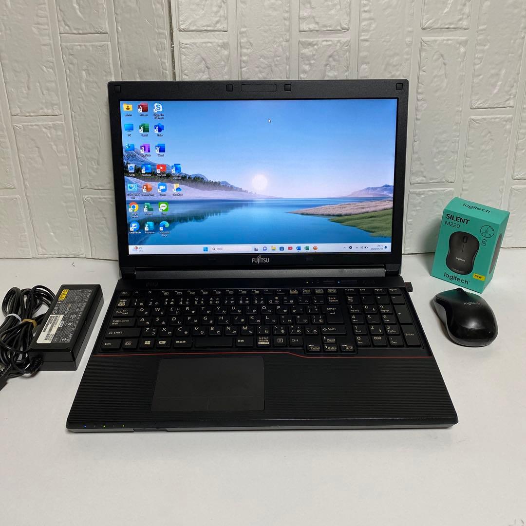 Windows11 オフィス付き　Core i5 SSD メモリ16GB 富士通