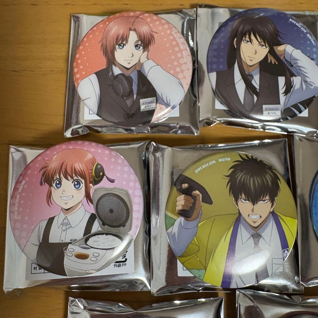 銀魂 ヤマダ電機 YAMADA 限定 特典 缶バッジ 7種セット - メルカリ