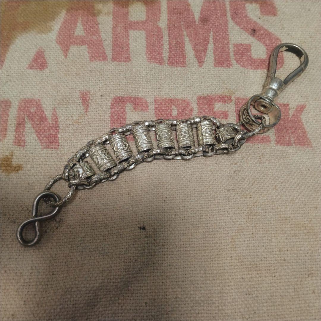 ［希少] 〜20s アンティーク　フリーメイソン　ソードチェーン　ショート