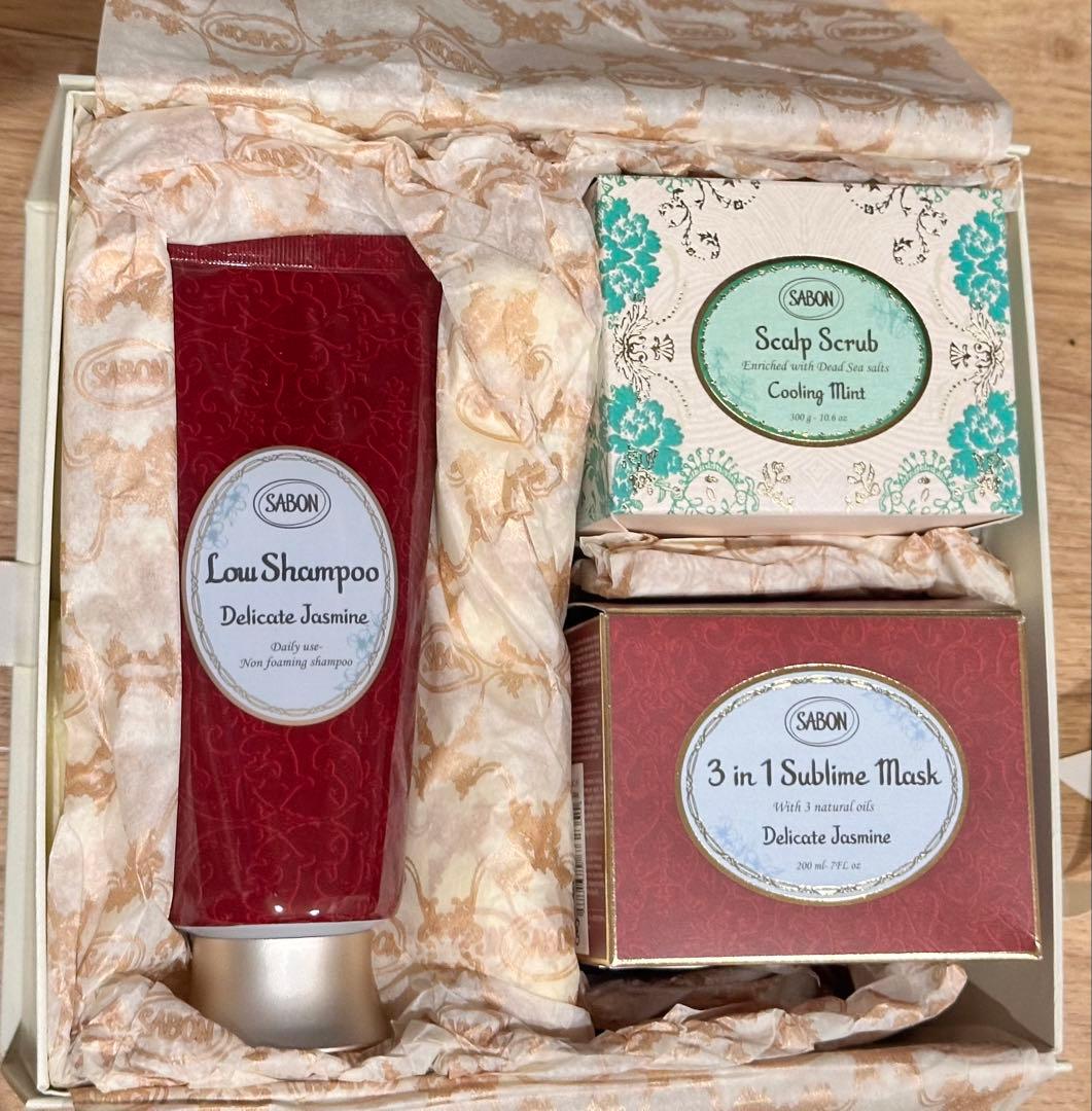 サボン　シャンプー　ヘアマスク　ベッドスクラブ