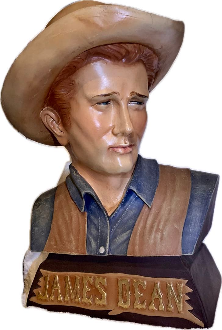 最終値下げ！！　ジェームスディーン バスト像 オブジェ　置物