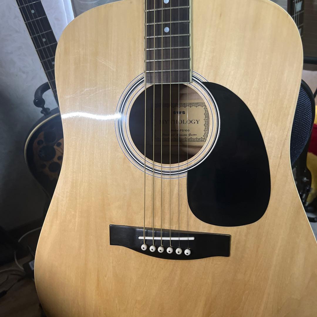 ＜メンテ済み＞SWS FG100 木目アコースティックギター