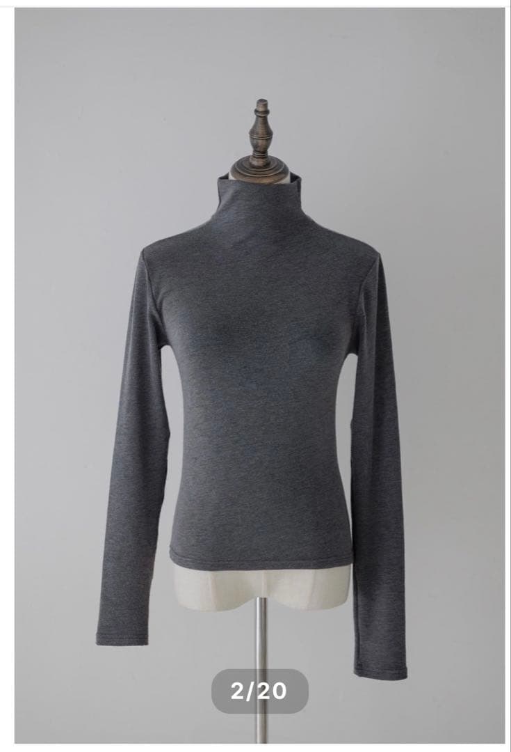 pois ポワ　mochi turtle モチタートル　グレー