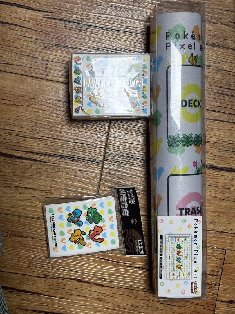 韓国限定　ポケモンカード　ピクセルアート　サプライ