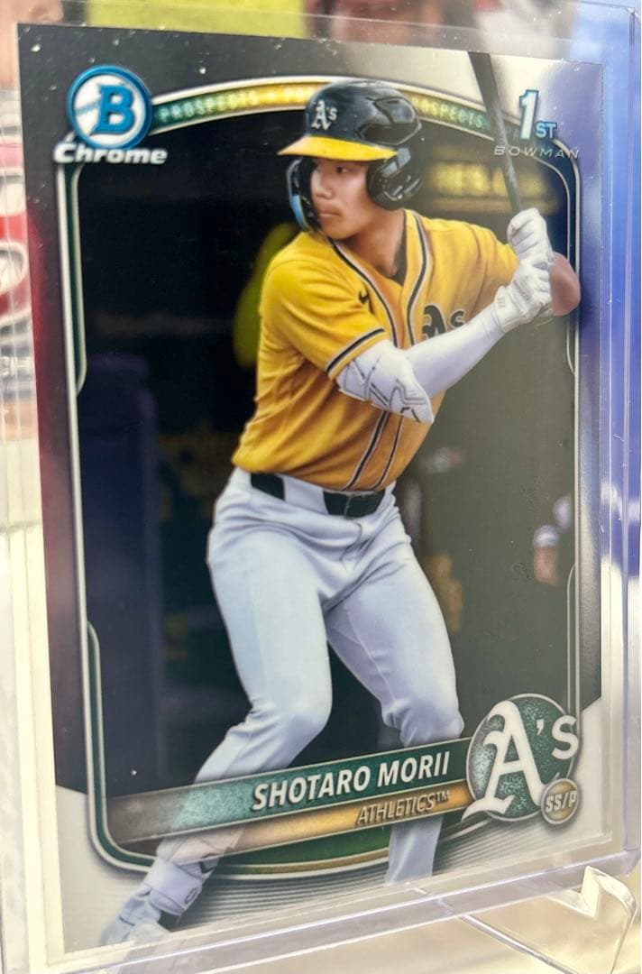 森井翔太郎 1st bowman Crome Topps 2025 - メルカリ