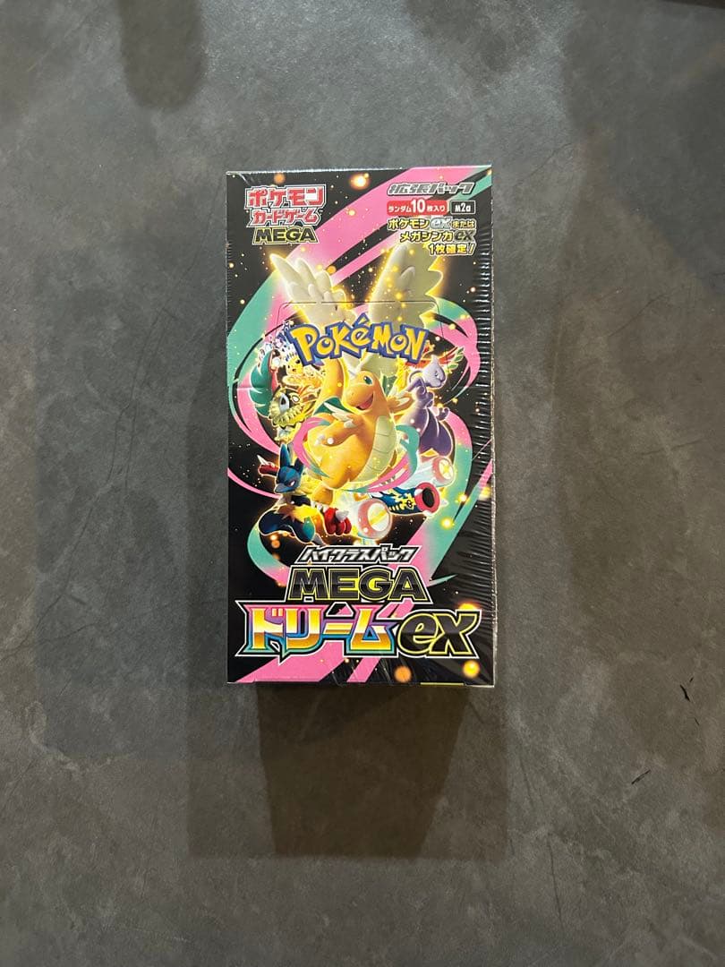 ポケモンカード MEGAドリーム ex 1BOX シュリンク付き