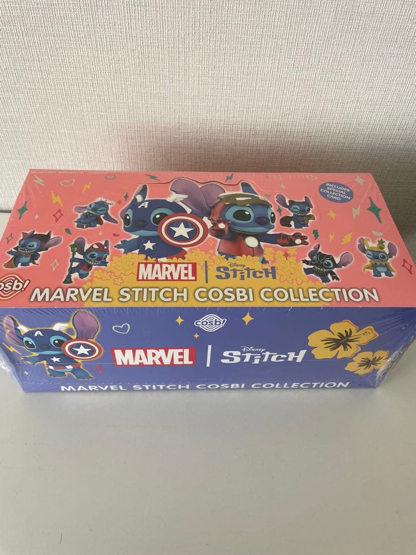 【24時間以内発送】スティッチ マーベル cosbi コスビ フィギュア1BOX
