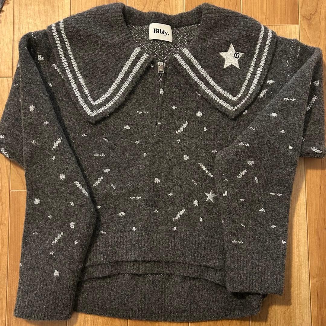 Bibiy ニット グレー