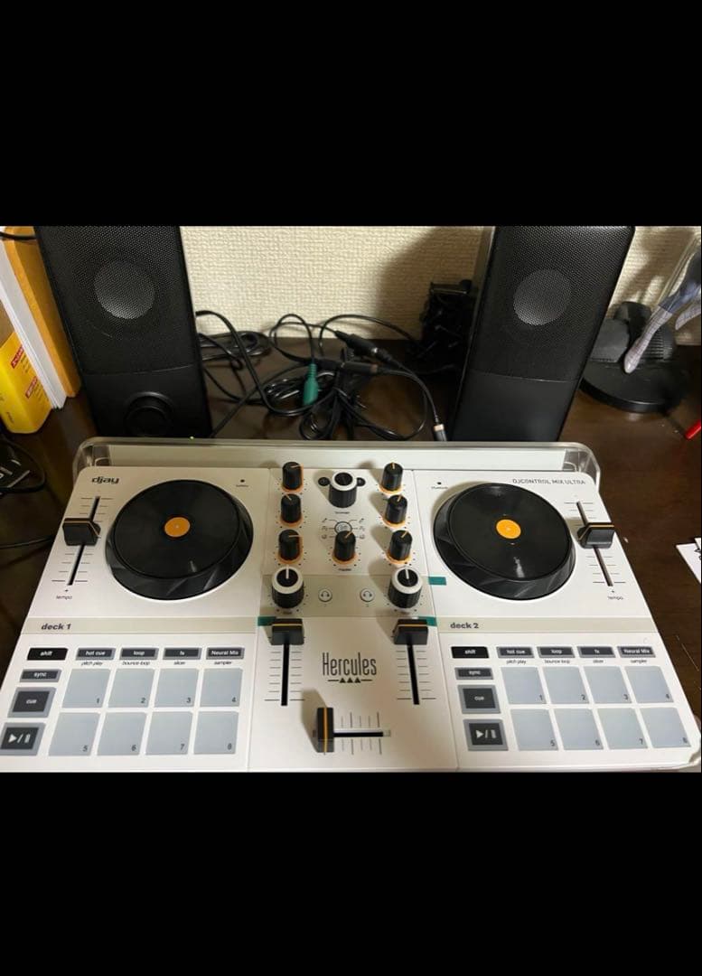 hercules djcontrol mix ultra ⭐︎スピーカー付き