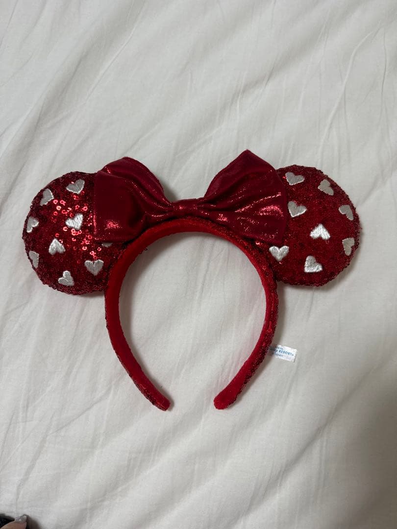ディズニー カチューシャ スパンコール