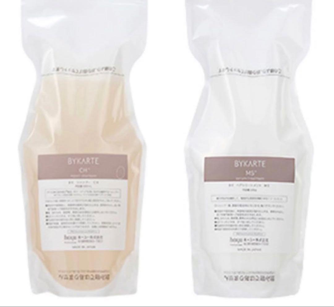 バイカルテ シャンプー CH+ 600mlトリートメントMS+ 600g