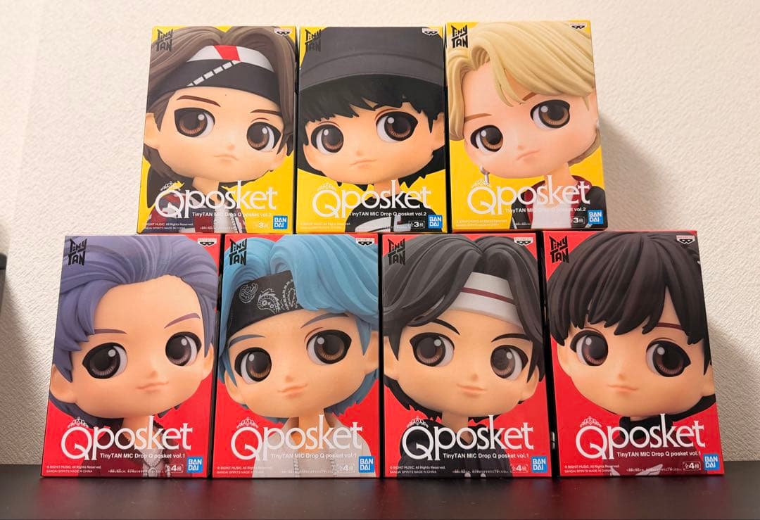 BTS TinyTan Qposket フィギュア - メルカリ