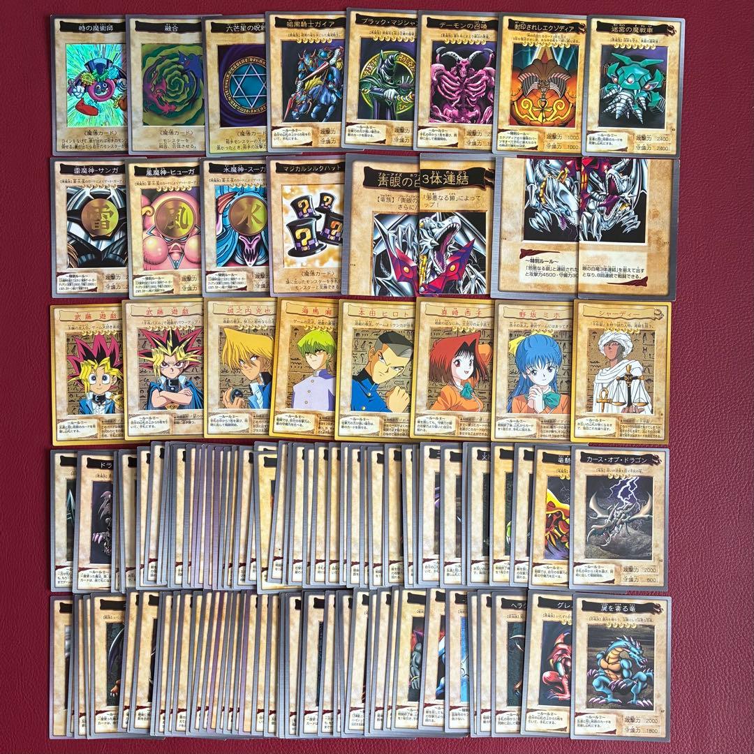 遊戯王　カードダス　OGC バンダイ版　旧裏　まとめ売り　112種