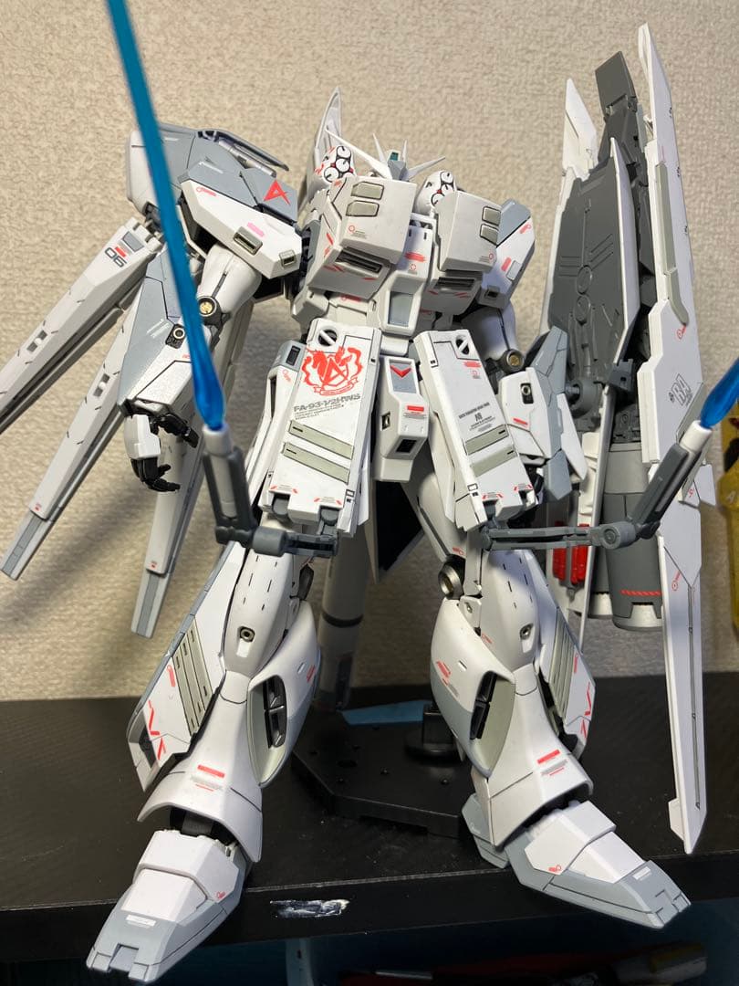 MG hi-νガンダム ver.ka ジャンク 塗装完成品 拡張セット - メルカリ