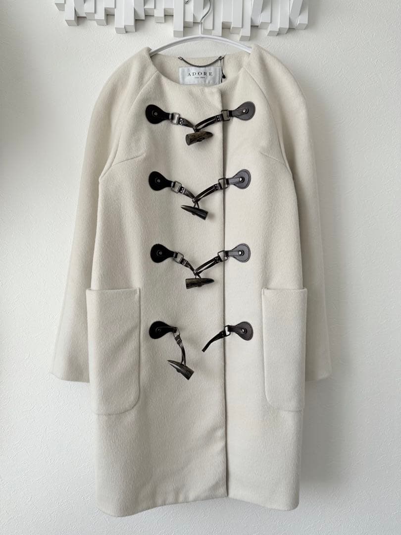 ADORE　ダッフルコート セール】 SENTDALE WOOL ダッフルコート （ダッフルコート）｜green