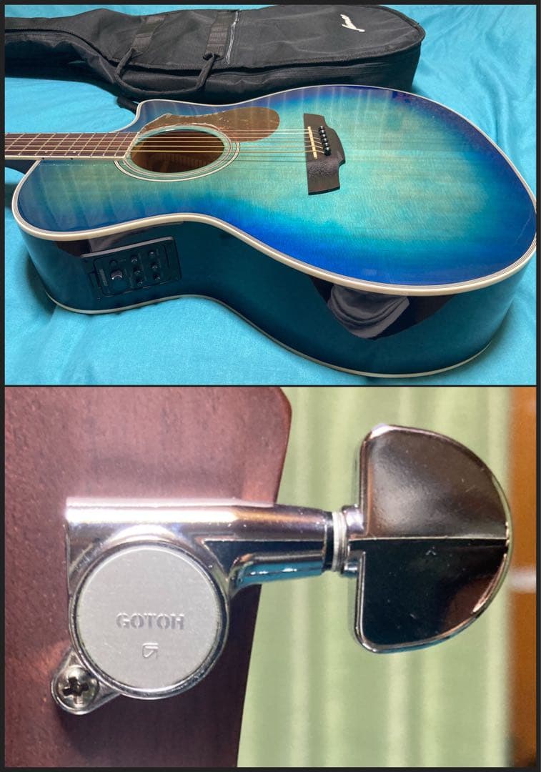 James J-350C/EBU ジェームスエレアコギター - メルカリ