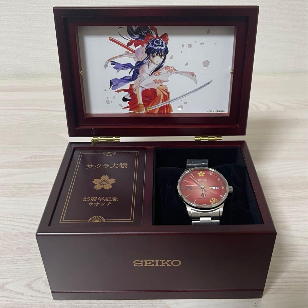 サクラ大戦 25周年記念ウォッチ 腕時計 オルゴール