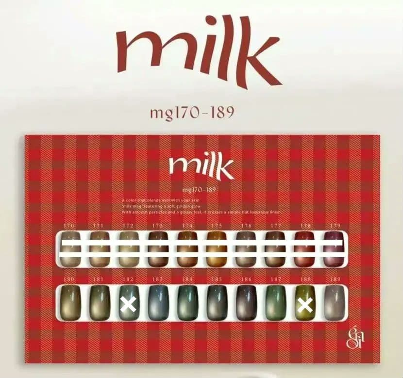 enoi AW milk magnet 8個セット エノイ ミルクマグ 寒色