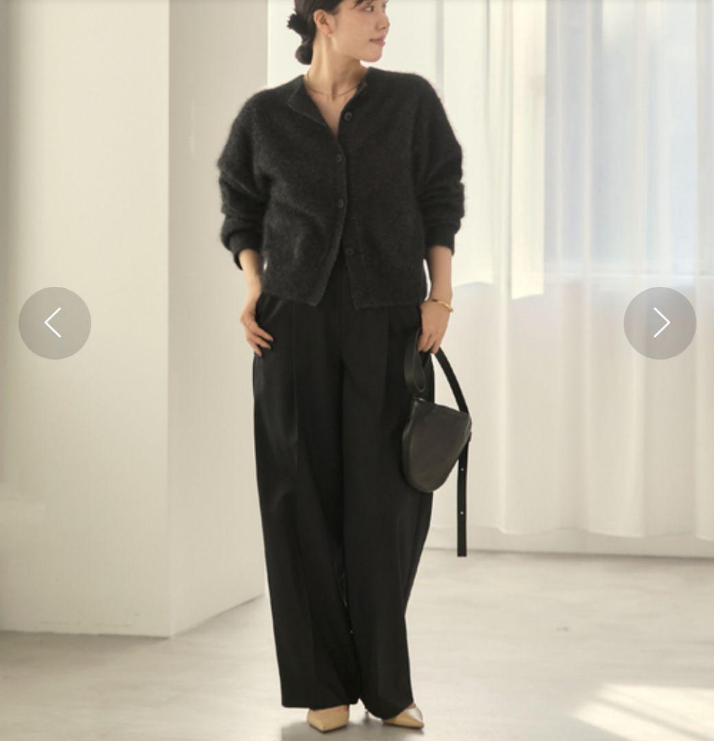 【定価3.5万】plage Fur Back Open プルオーバー　24AW