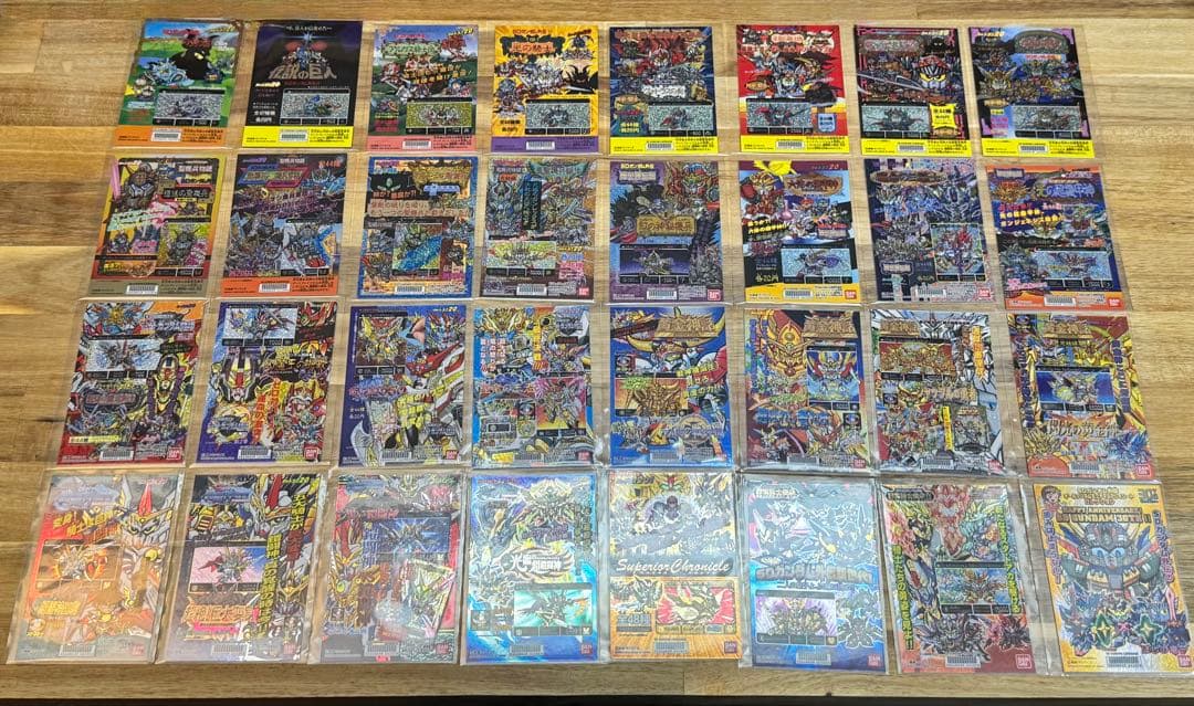 SDガンダム外伝 オールプリズム ミニディスプレイシートコレクション カードのみ