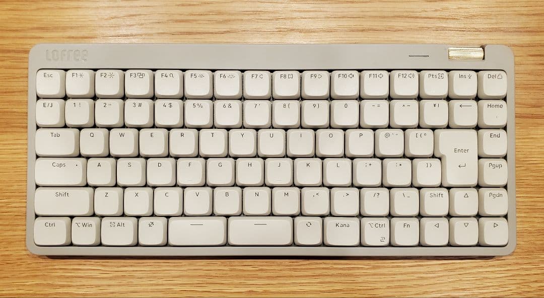 Lofree Flow Lite 84 JIS ビンテージグレー