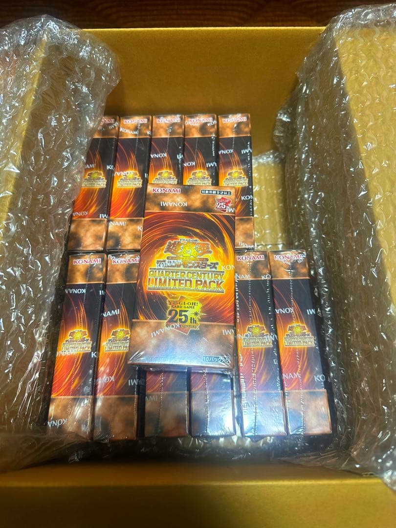 遊戯王QUARTER CENTURY LIMITED PACK12boxシュリ有