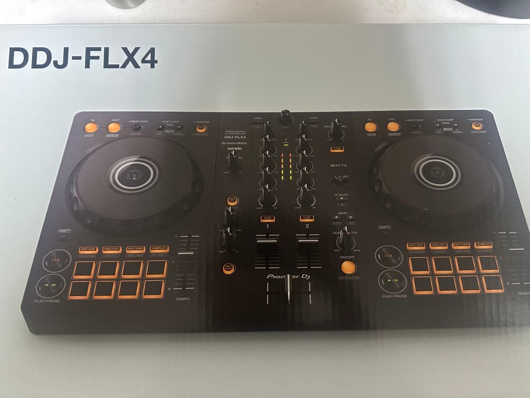 ddj-flx4 カバー付き ProX X-DDJFLX4LTBL - ATA Flight Road Case For Pioneer DDJ-FLX4