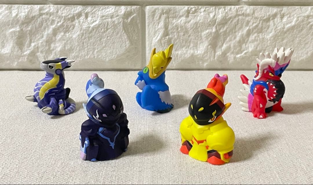 ポケモン 指人形 ミライドン コライドン ウッウ ソウブレイズ