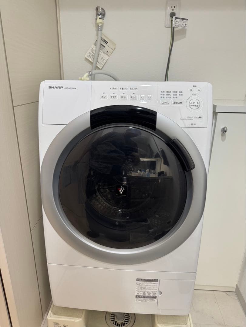 Momo出品　SHARP ドラム式洗濯機 ※12/18-21で発送