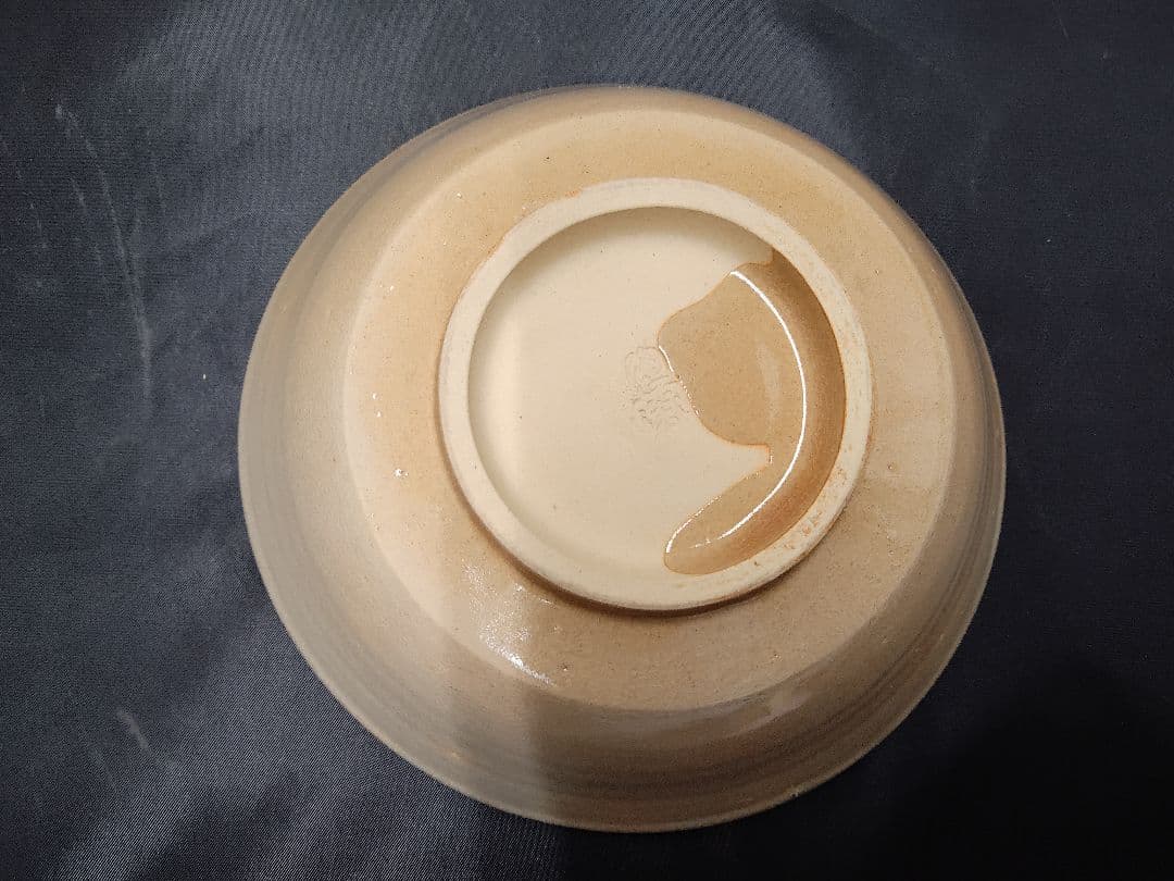 十二代田原陶兵衛 萩大佛茶碗 共箱有 M1262