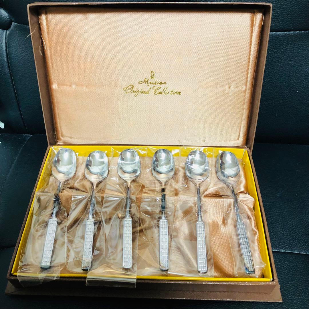 マーシャン Martian スプーンセット 銀メッキ 昭和 - メルカリ