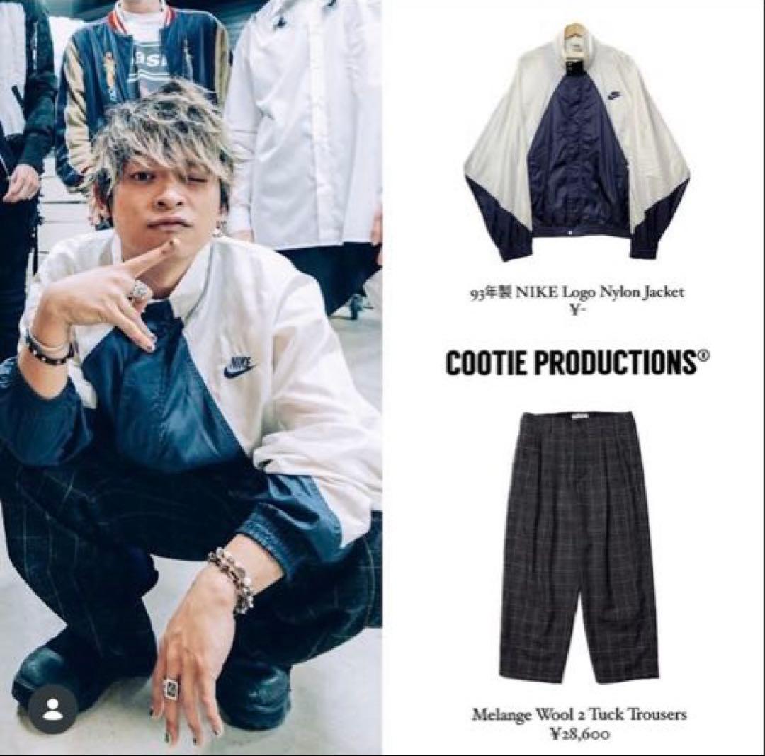 NIKE ナイロンジャケット 90s 山中拓也着用
