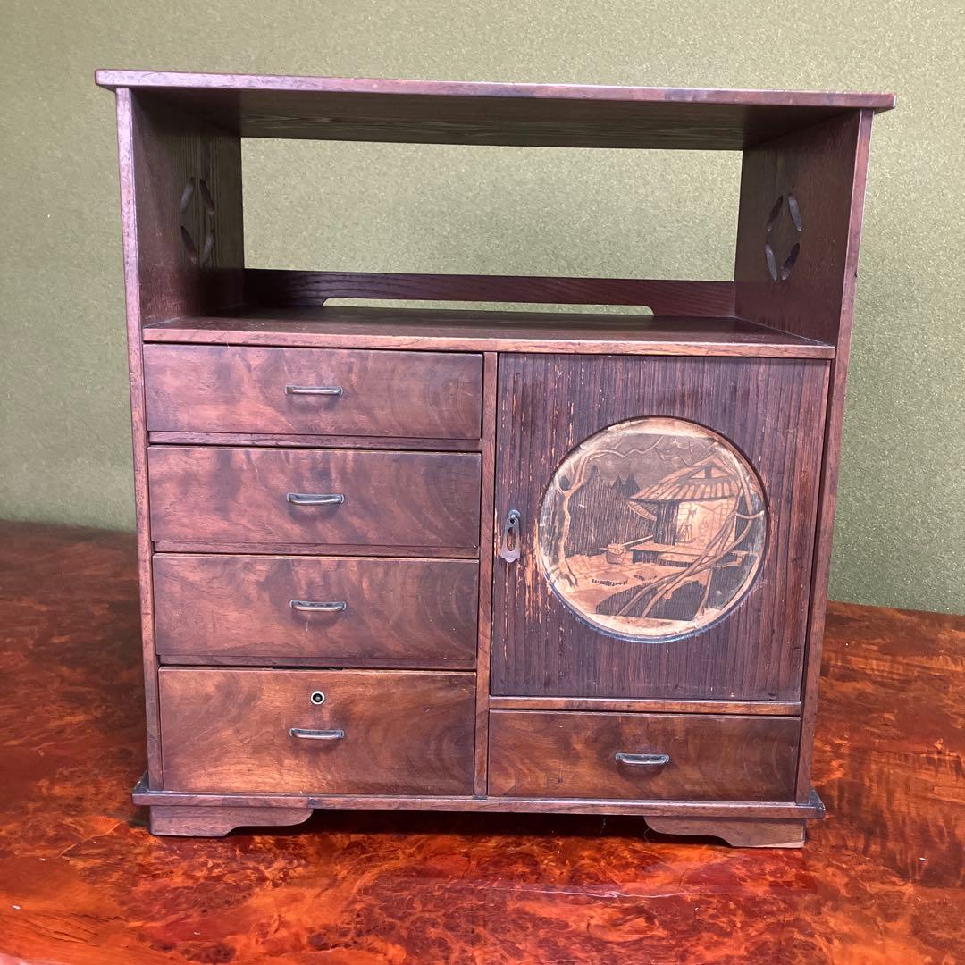 【高級】　茶棚　飾棚　アンティーク　コレクション